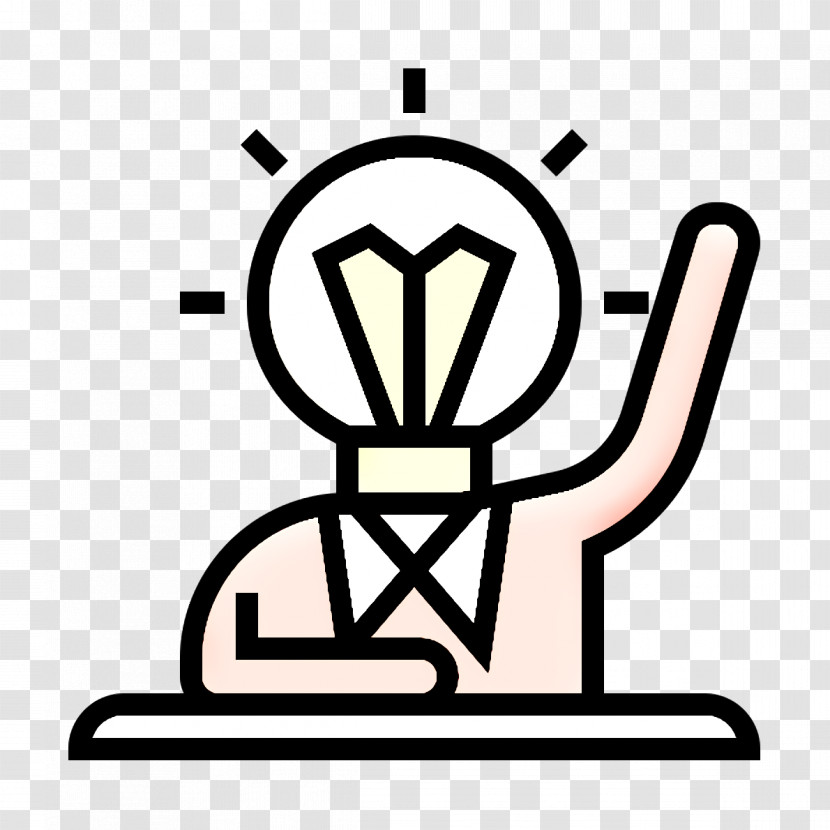 Inspiration Icon Concentration Icon Idea Icon Transparent PNG