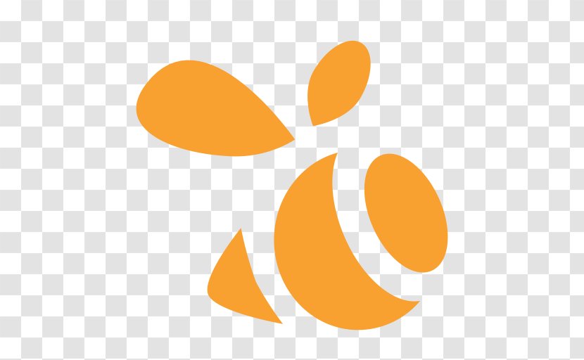 Logo Swarm - Orange - Social Network Transparent PNG