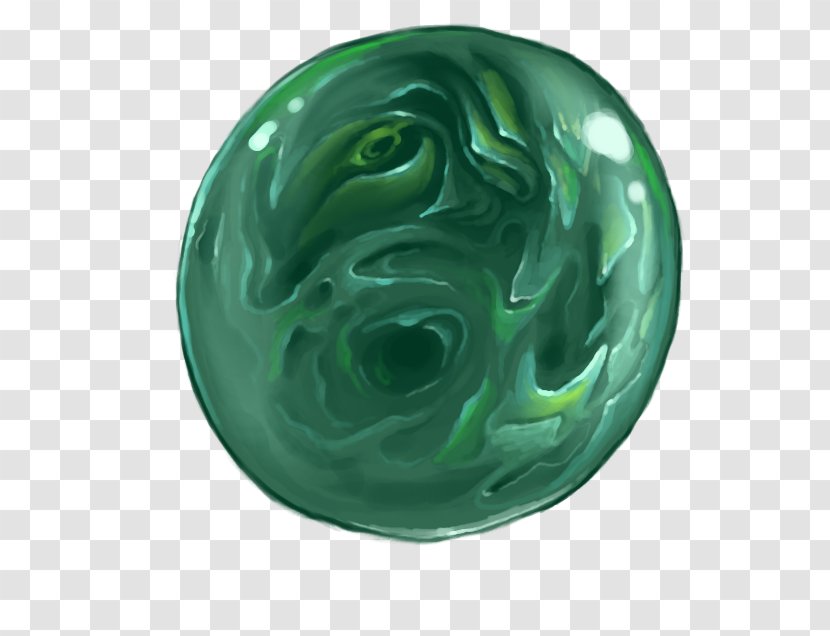 Jade Circle Organism - Green Transparent PNG