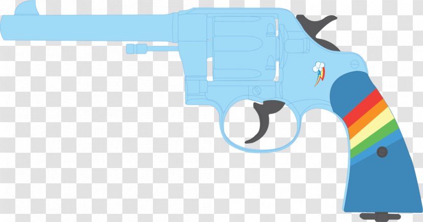 M1917 Revolver Colt's Manufacturing Company Colt Trooper Rainbow Dash - Deviantart Transparent PNG