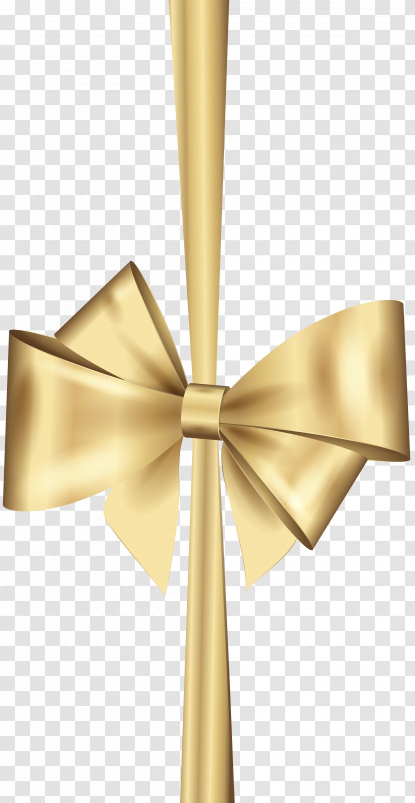 Paper Ribbon Flyer Clip Art - Cross - Gold Transparent PNG