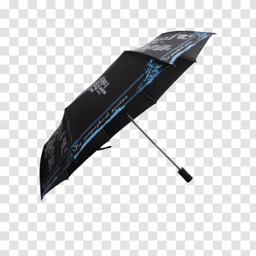 Umbrella Designer Rain - Black Transparent PNG