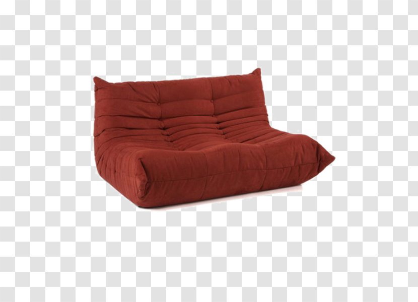 Sofa Bed Couch Living Room Furniture Red - Cloth Leisure Transparent PNG