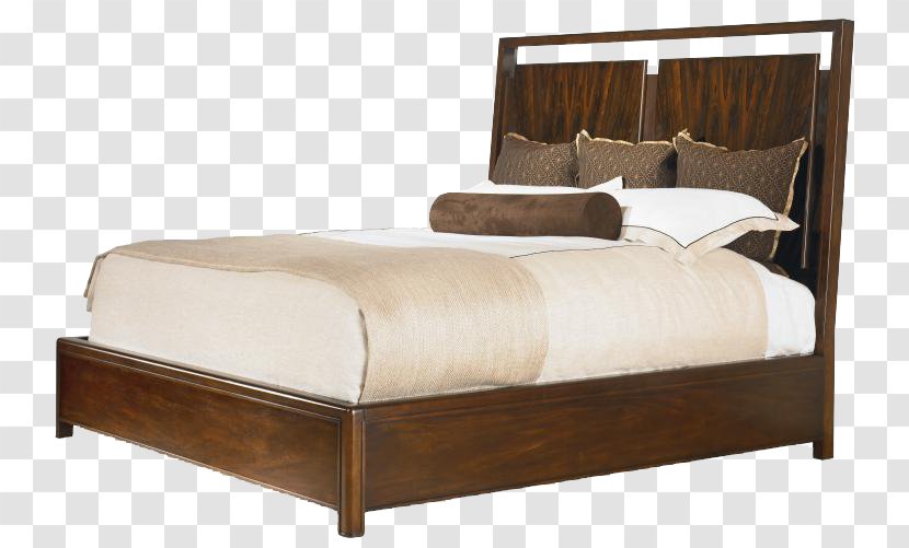 Bed Frame Platform Mattress Headboard - Furniture - 3d Design Transparent PNG