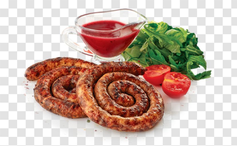 Bratwurst Thuringian Sausage Dish Barbecue Grill - Cuisine Transparent PNG