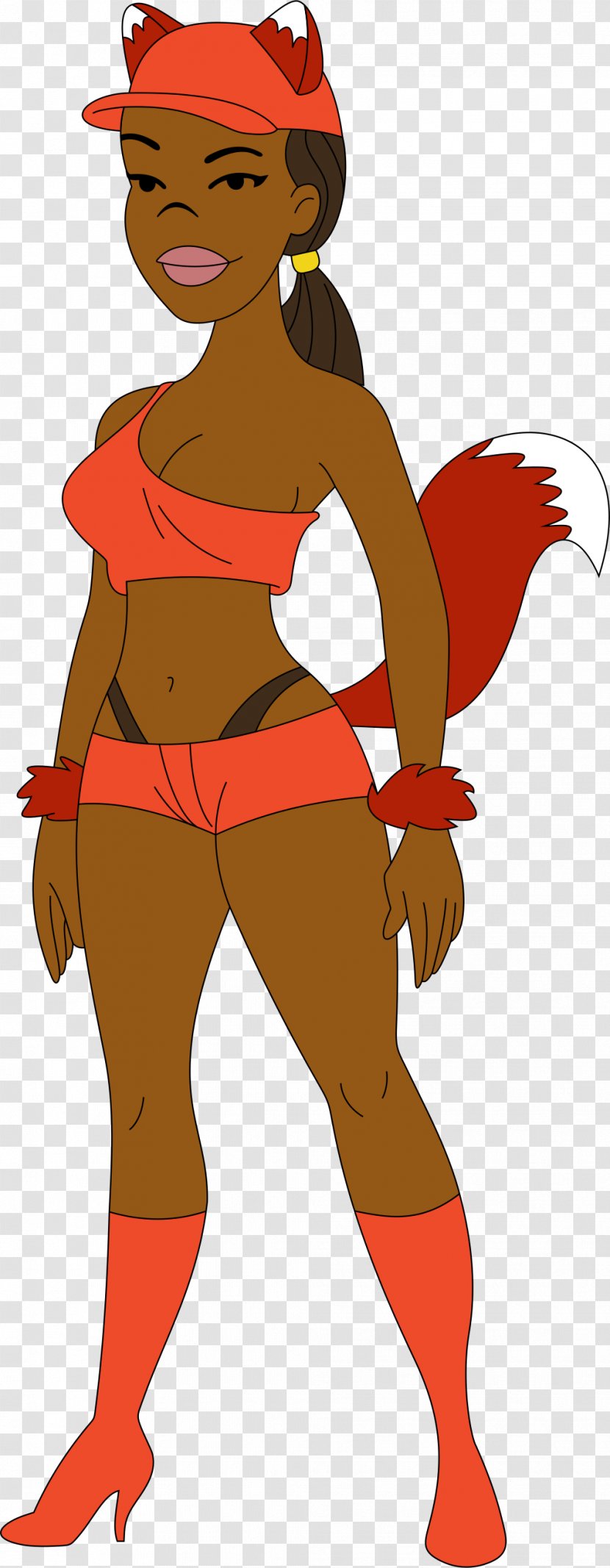 Foxxy Love Drawn Together Jessica Rabbit - Tree - Silhouette Transparent PNG