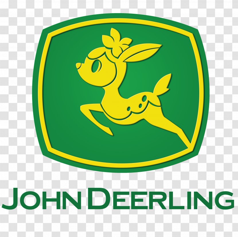 John Deere Tractor Agricultural Machinery Company Product - Green - Logo Transparent PNG