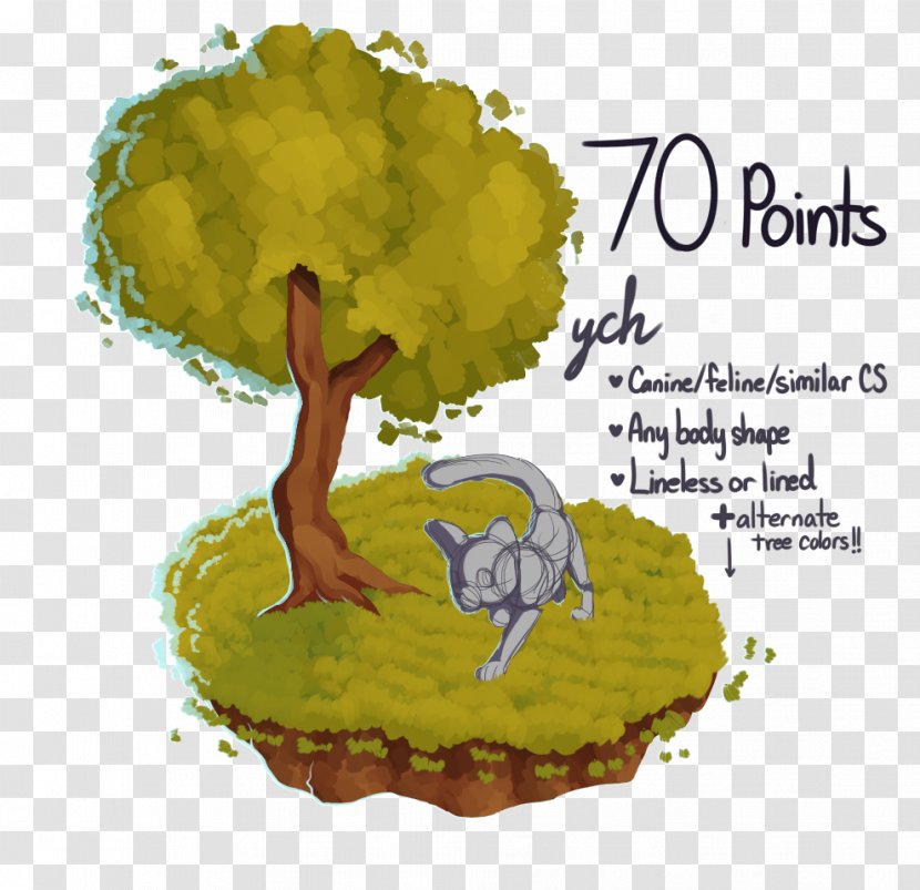 Tree Animal Font Transparent PNG