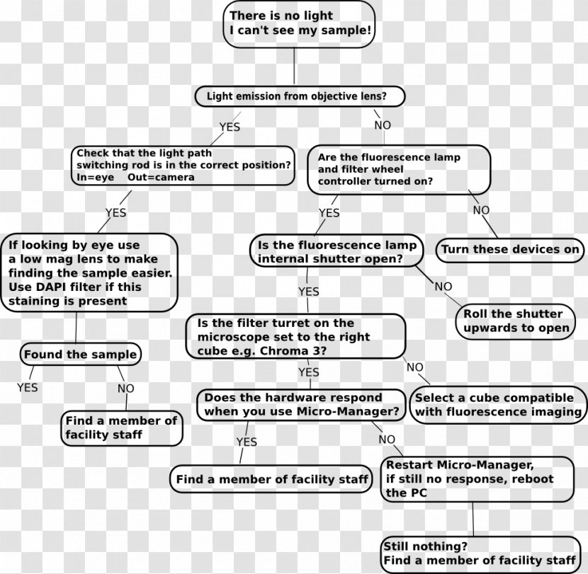 Flowchart Document Microscope Information - Template Transparent PNG