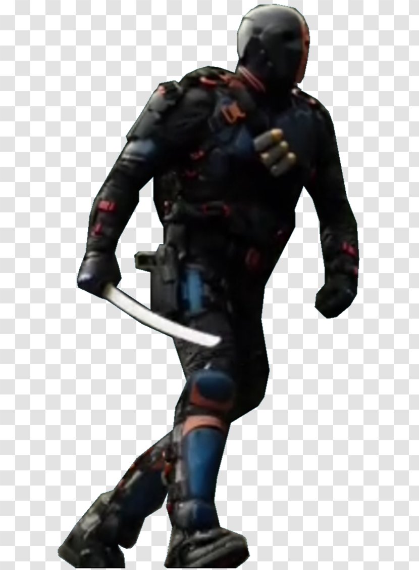 Flash Vs. Arrow Deathstroke Art Protective Gear In Sports Crossover - Action Figure Transparent PNG
