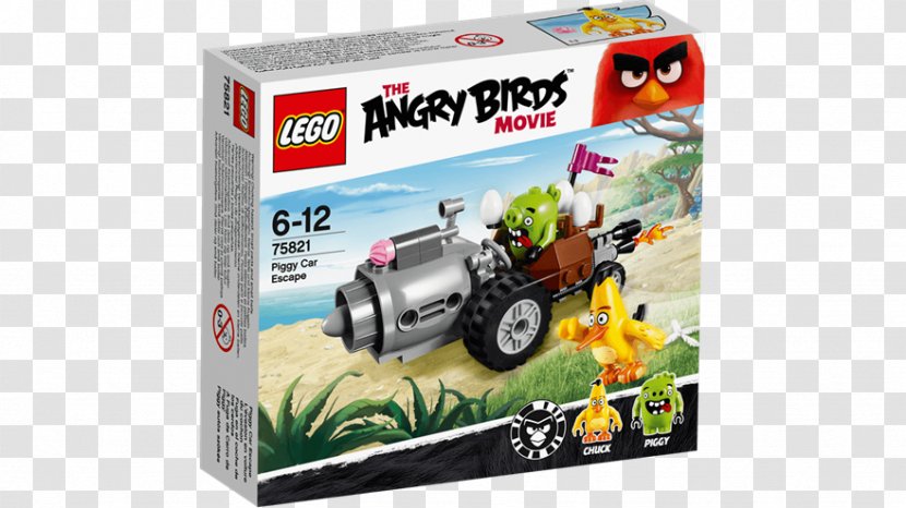 Lego Angry Birds LEGO 75821 The Movie Piggy Car Escape Hamleys City - Minifigure Transparent PNG