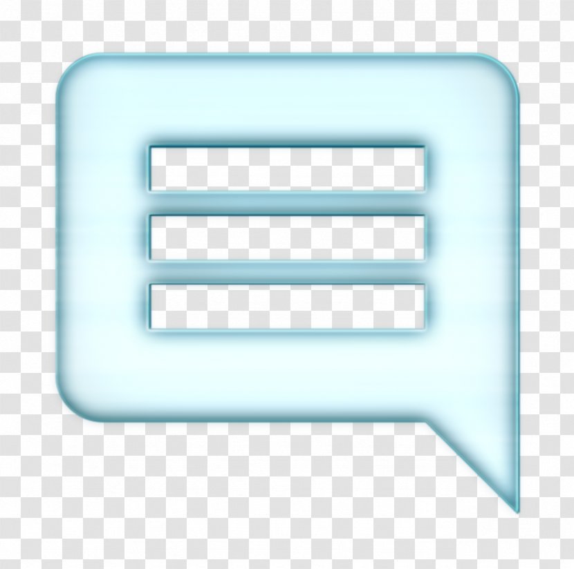 Comment Icon - Text - Rectangle Transparent PNG