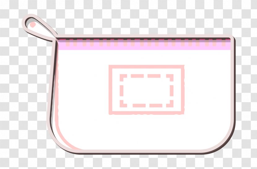 Bag Icon Case Cosmetic - Rectangle - Magenta Transparent PNG