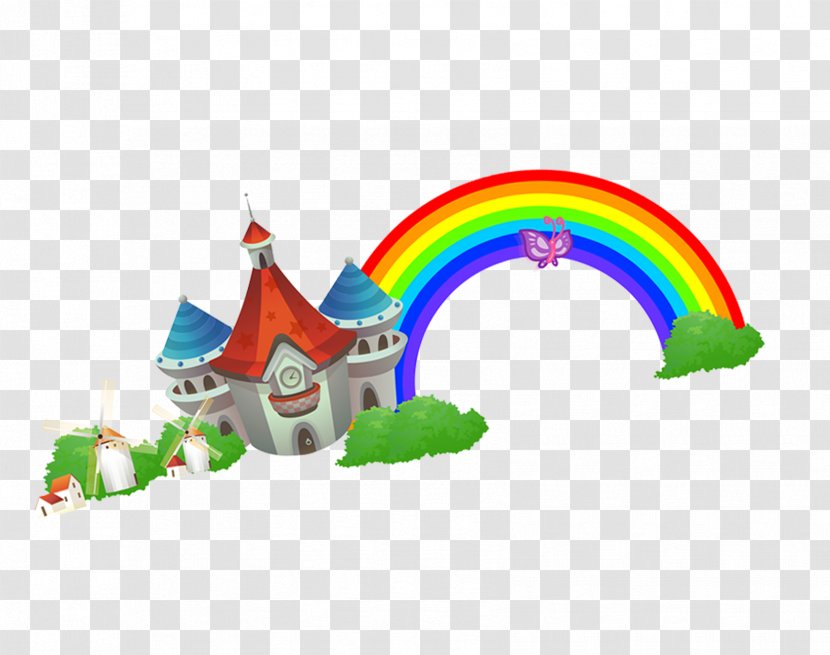 Kids Math: Multiply, Divide, Add, Subtract Rainbow Cartoon - Green - Small House Transparent PNG