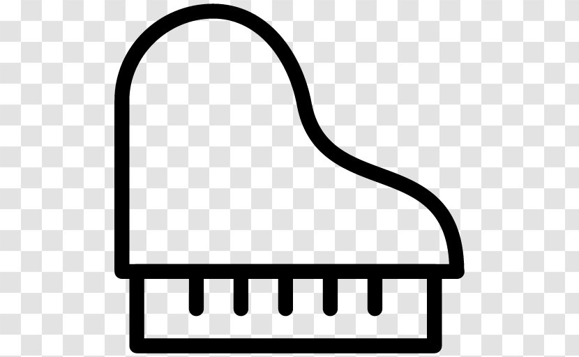 Piano Musical Keyboard Clip Art - Silhouette Transparent PNG