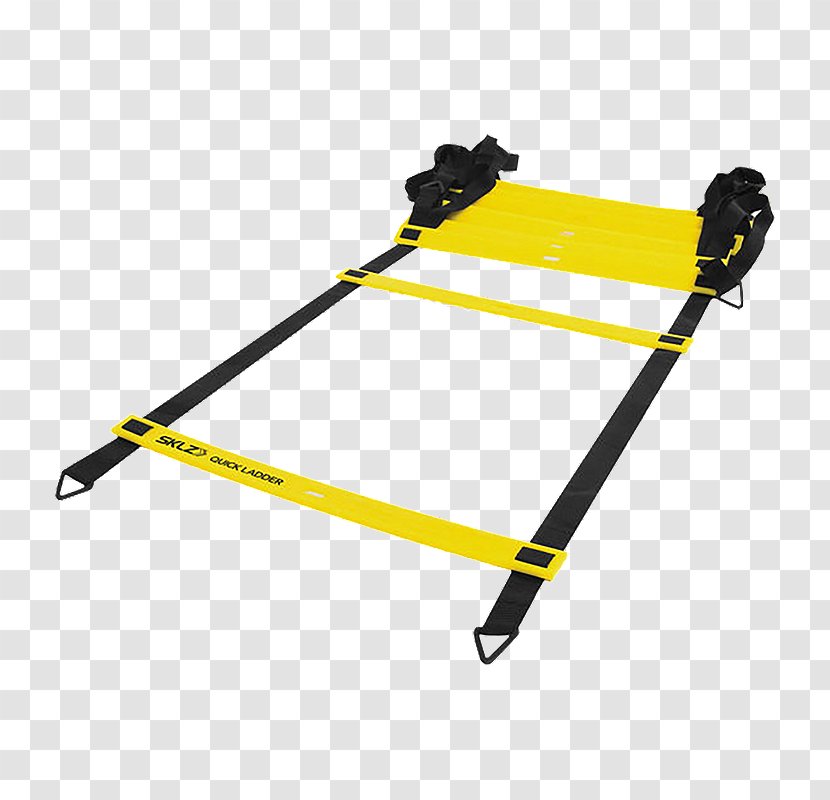 SKLZ Quick Ladder Pro Elevation Speed Chute Agility - Man On Indoors Transparent PNG