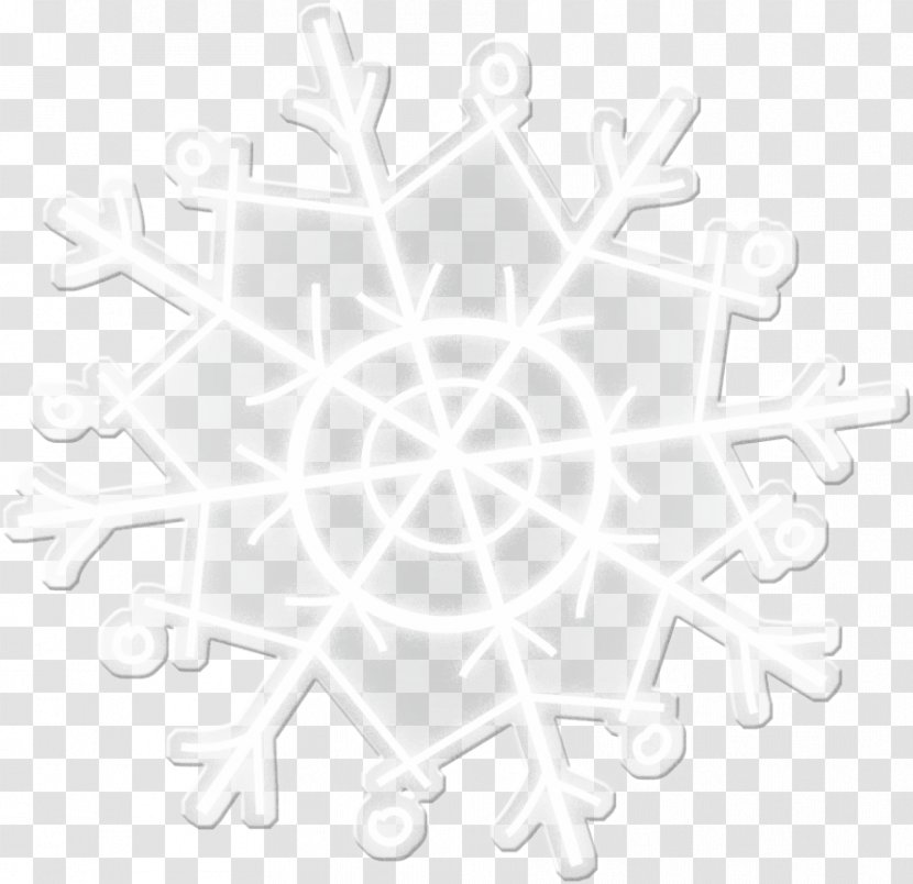 Product Design Font Line Black - Snowflake 1 Correspondence Transparent PNG