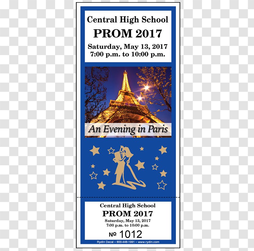 Paper Decal Composite Material Homecoming - Recreation - Tickets Template Transparent PNG