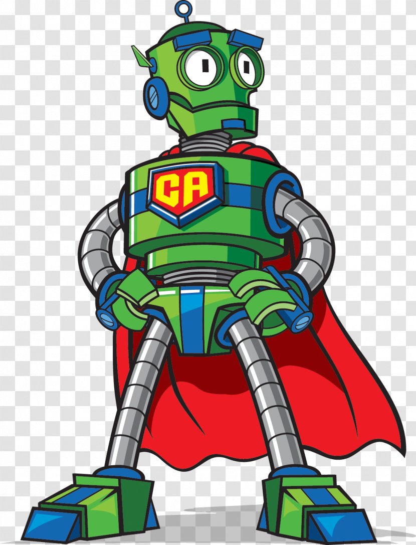 Robot Character Cartoon Clip Art - Fictional - Tech Transparent PNG