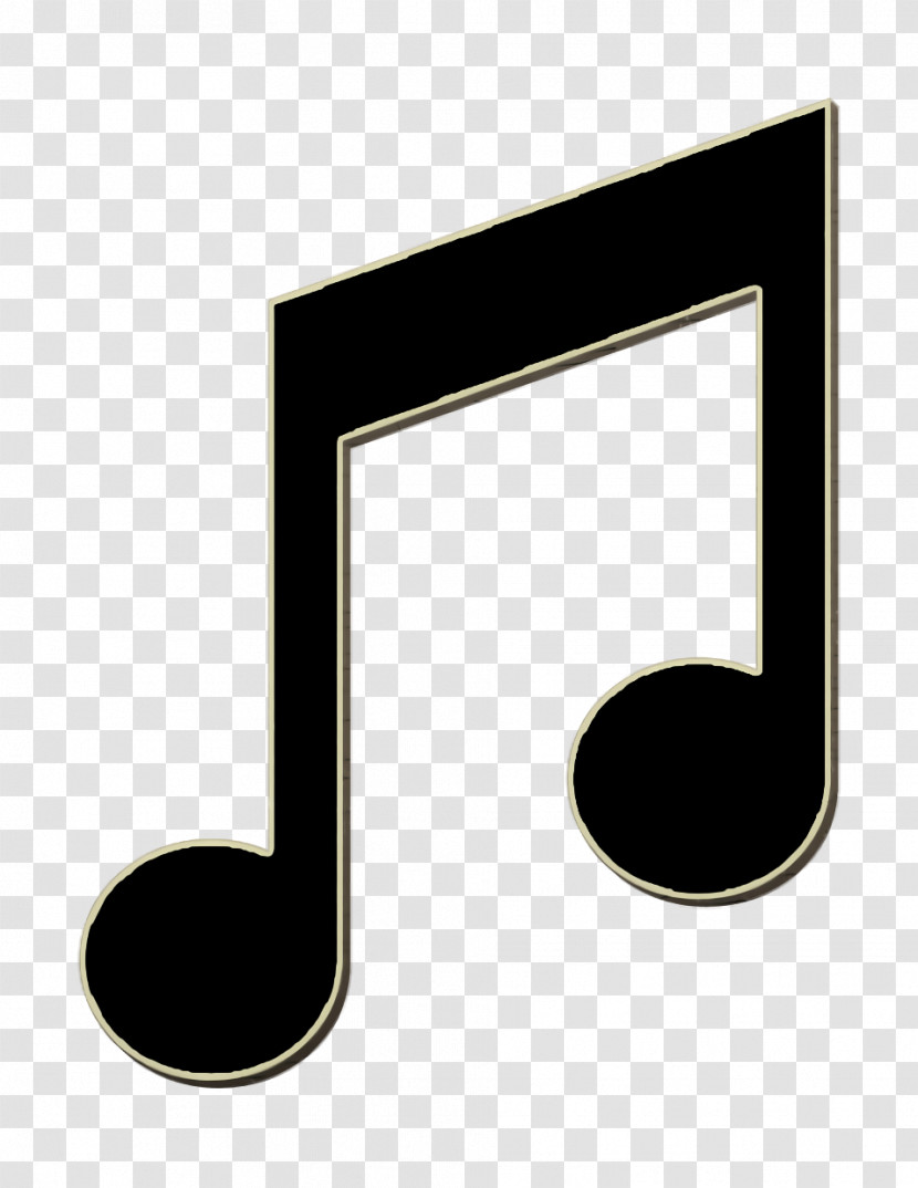 Music And Sound 2 Icon Quavers Pair Icon Rhythm Icon Transparent PNG