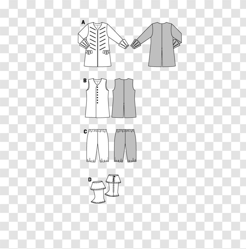Burda Style Sleeve Dress Jacket Pattern - Piracy Boy Transparent PNG