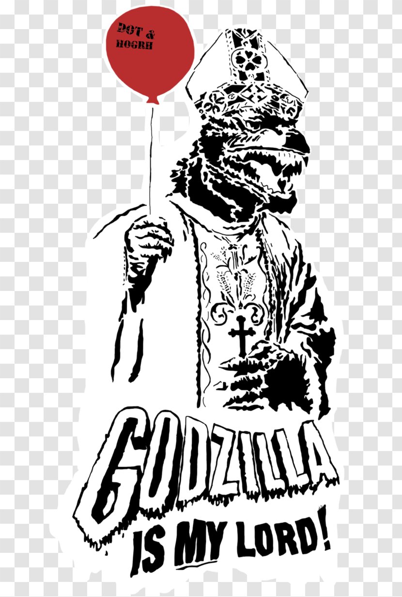 Godzilla Stencil Graphic Design Art - Character - Florence Freedom Transparent PNG