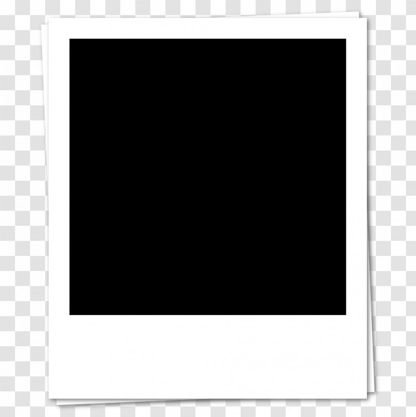 Photography Royalty-free Drawing - Black - Photo Polaroid Transparent PNG