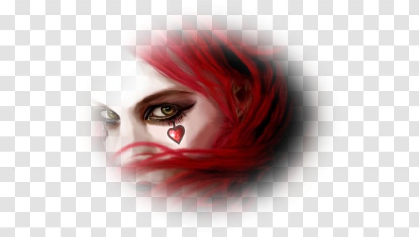 Desktop Wallpaper Painting Eyelash Extensions - Heart - Flower Transparent PNG