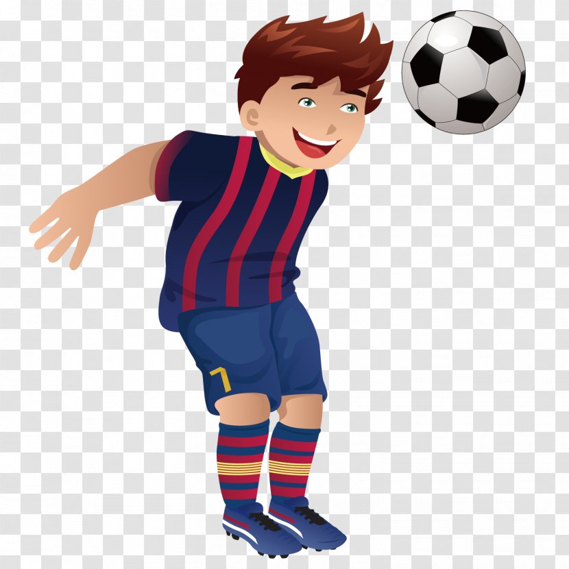 Football Player Stock Photography Clip Art - Mascot - The Boy With First Ball Transparent PNG