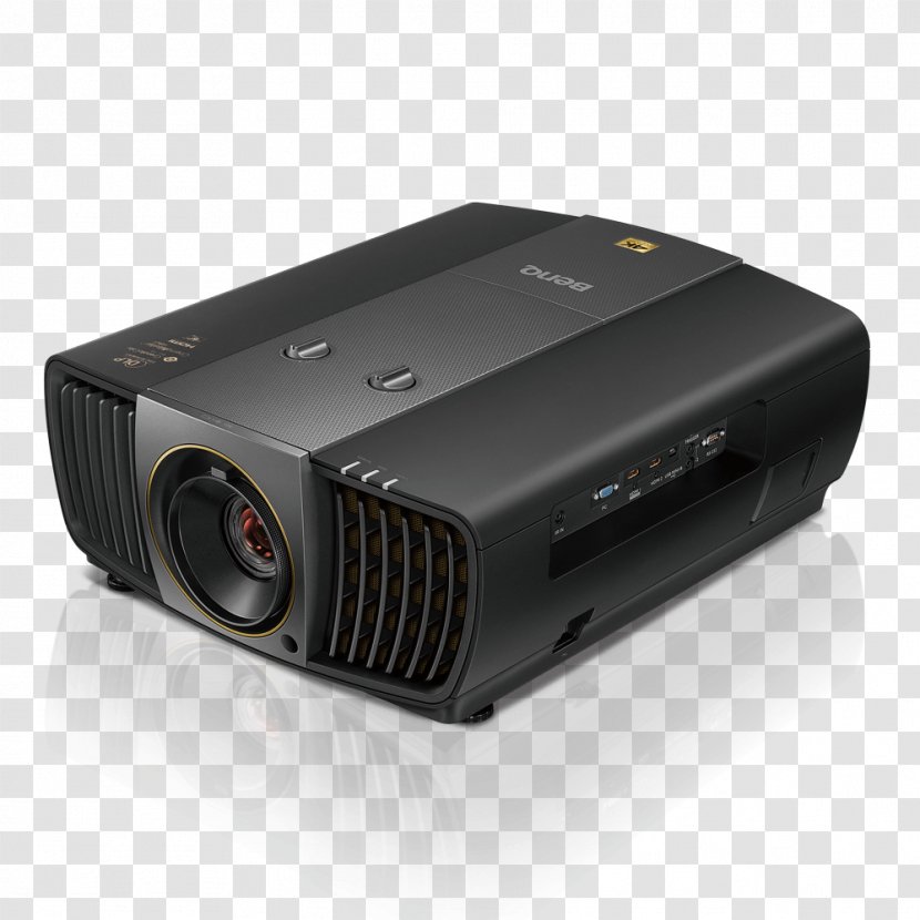 Multimedia Projectors 4K Resolution BenQ Ultra-high-definition Television - Output Device - Projector Transparent PNG