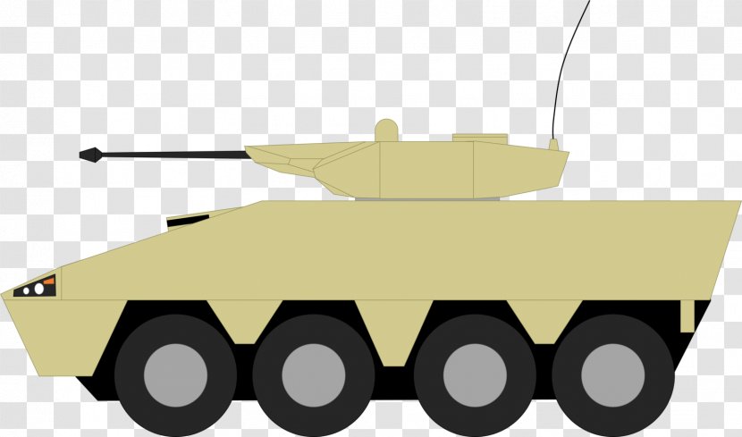 Tank Gun Turret Self-propelled Artillery Armored Car - Armoured Personnel Carrier Transparent PNG