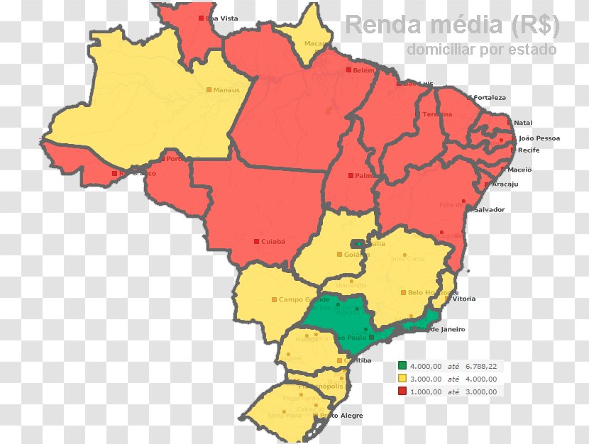 Map Salvador Brazilians Knowledge - Brazil Transparent PNG