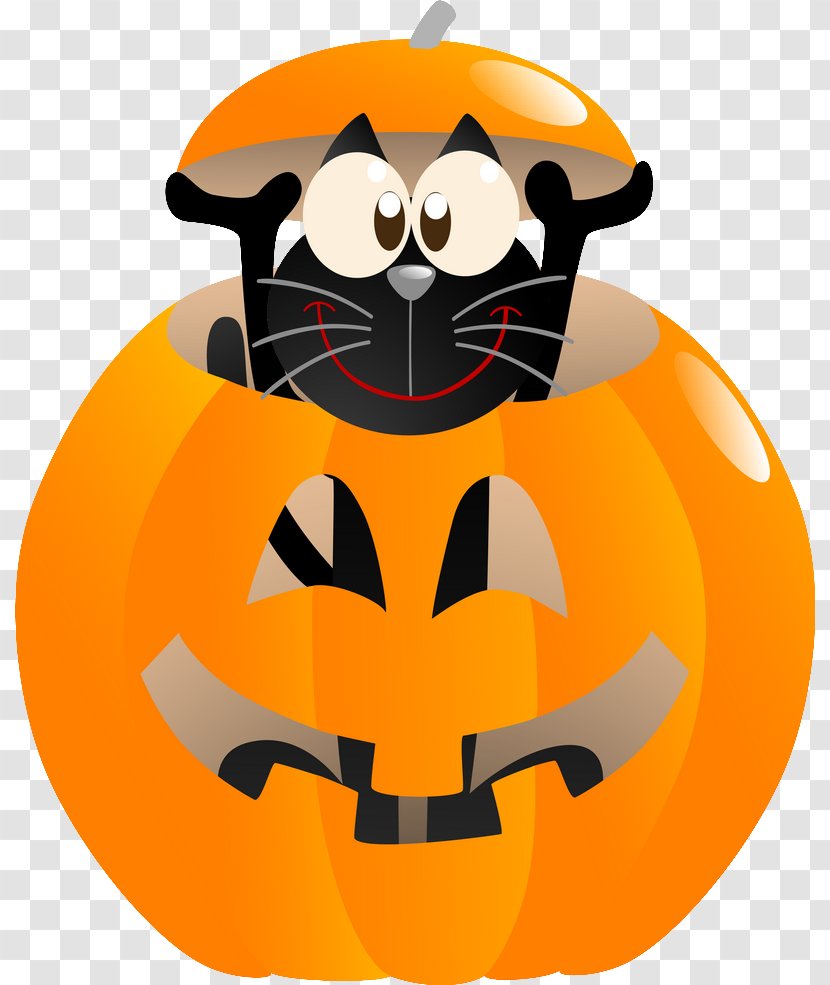 Jack-o'-lantern Halloween Clip Art - Smile Transparent PNG