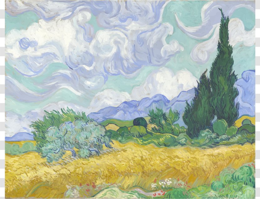 Metropolitan Museum Of Art National Gallery Van Gogh Arles The Wheat Field - Visual Arts - Wheatfield Cliparts Transparent PNG