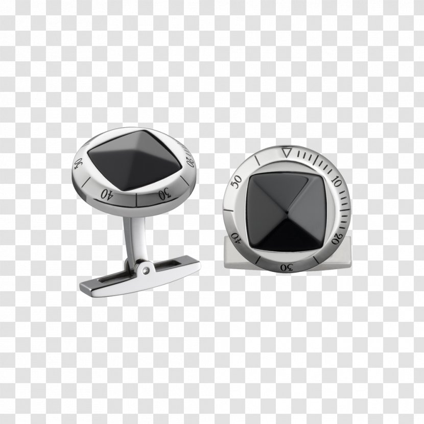 Cufflink Cartier Watch Silver Onyx - Fashion Accessory Transparent PNG