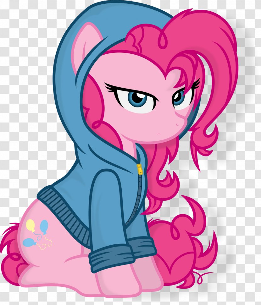 Pinkie Pie Pony Rainbow Dash Hoodie Applejack - Heart - Party Propaganda Transparent PNG