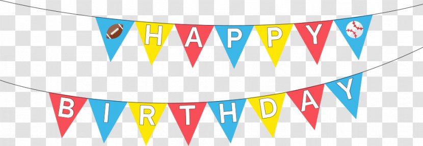 Birthday Party Christmas Father's Day Clip Art - Brand - Banners Transparent PNG