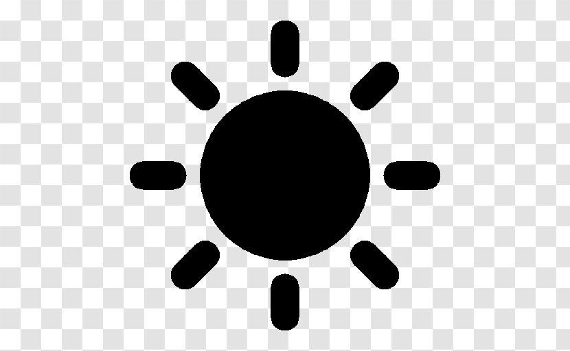 Black Sun Solar Symbol - Tree Transparent PNG