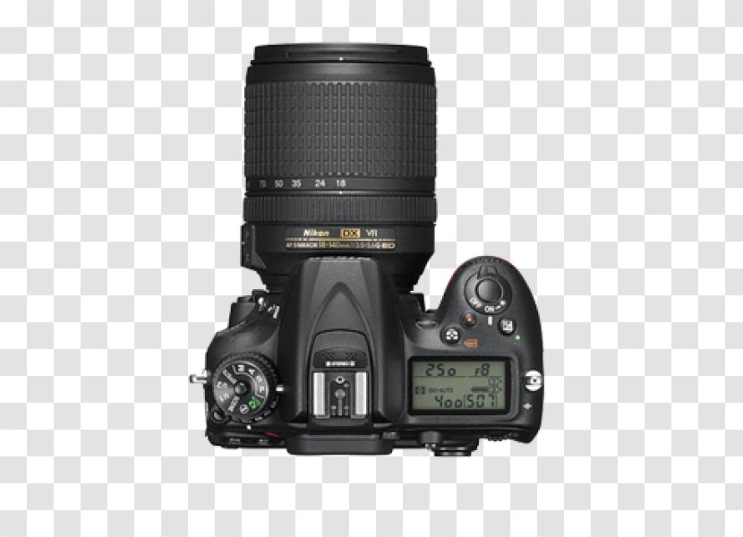 Nikon D7200 AF-S DX Nikkor 18-140mm F/3.5-5.6G ED VR D70 Format - Lens - Camera Transparent PNG