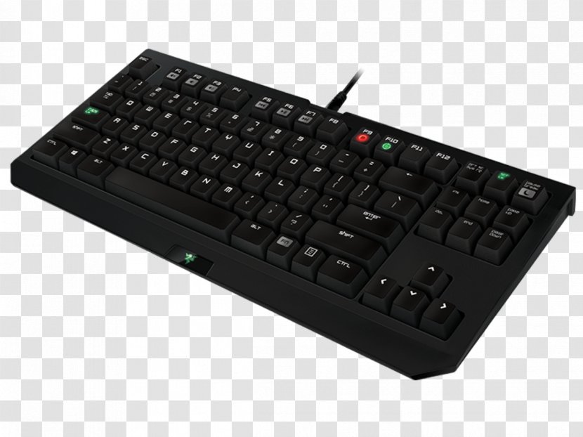 Computer Keyboard Razer BlackWidow Tournament Edition Stealth Gaming Keypad Inc. - Input Device - Teclado Transparent PNG
