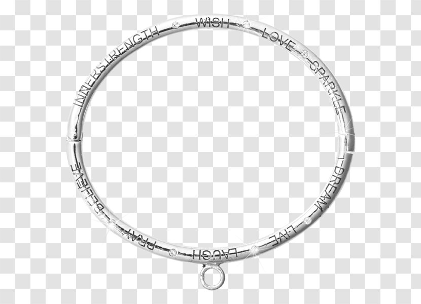 Bracelet Bangle Jewellery Silver Necklace - Belief Transparent PNG