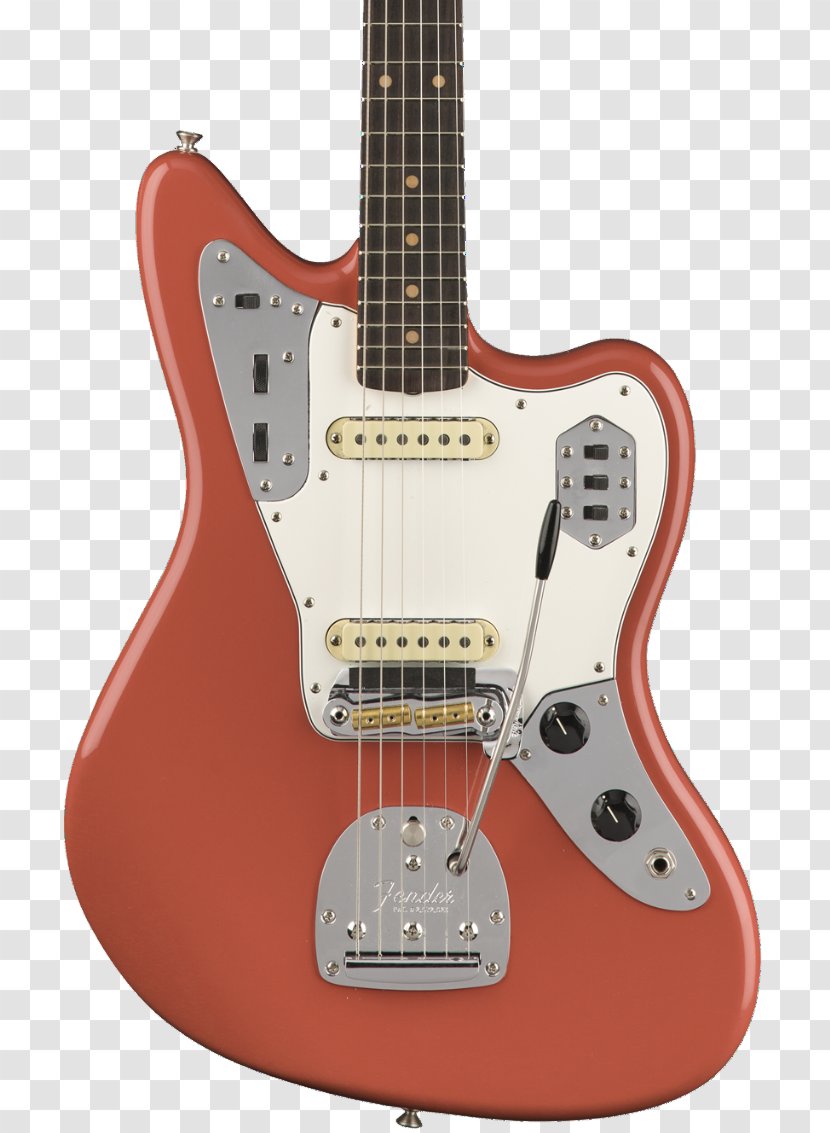 Electric Guitar Fender Musical Instruments Corporation Jaguar Stratocaster - Silhouette Transparent PNG