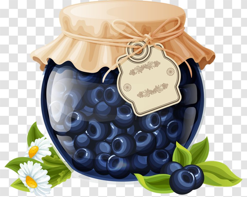 Gelatin Dessert Fruit Preserves BlackBerry Clip Art - Food - Blueberry Wine Transparent PNG