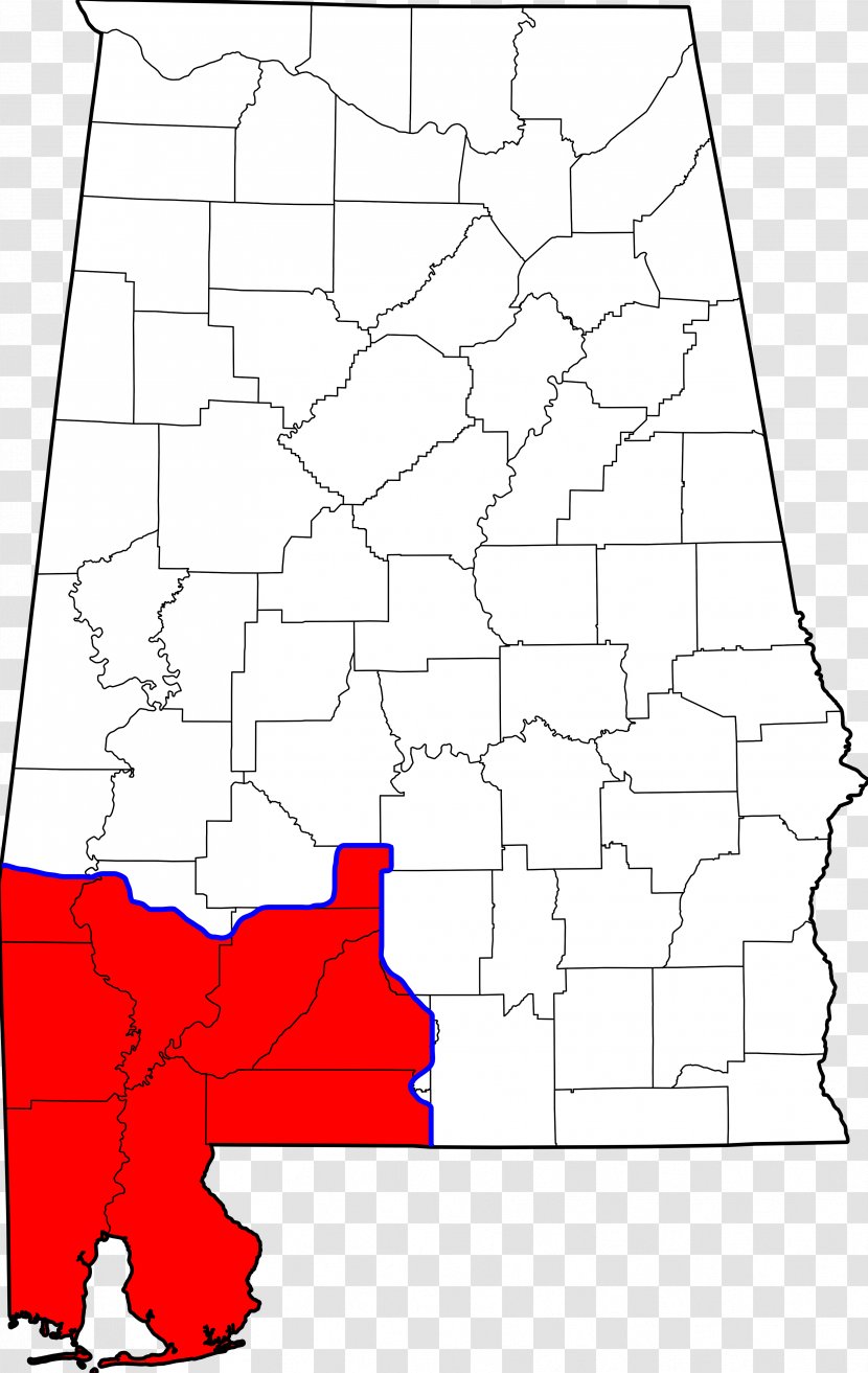 Cherokee County, Alabama Clay County Selma St. Clair Talladega - Map Transparent PNG