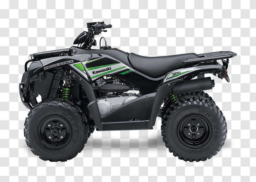 All-terrain Vehicle Kawasaki Heavy Industries Motorcycle & Engine Two Jacks Cycle Powersports - Car Transparent PNG