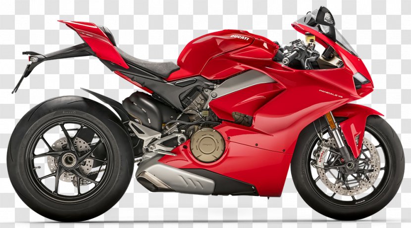 Ducati 1299 Panigale V4 Motorcycle Engine - Sport Bike Transparent PNG