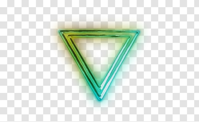 Green Line Triangle Font Triangle Transparent PNG