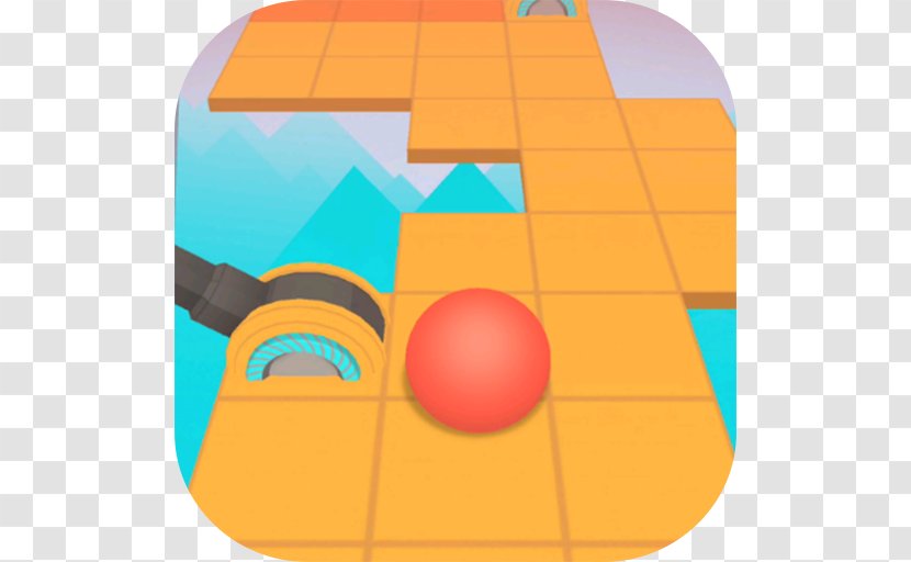 Rolling Sky QUIZDOM - Orange - Kings Of Quiz Android Application Package Ball SkyPartners Roll A Transparent PNG