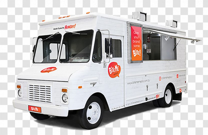 Compact Van Car Food Truck Commercial Vehicle Transparent PNG