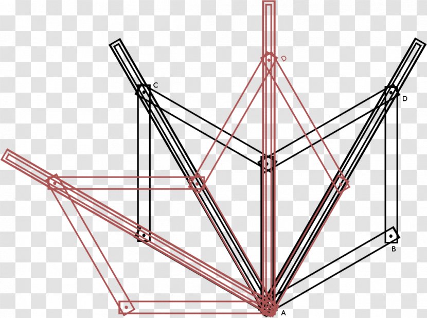 Bicycle Frames Line Point Angle - Frame Transparent PNG